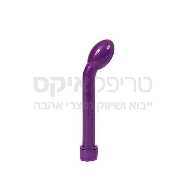 ויברטור קלאסי בעל מגע נעים וחלק לנק' הג'י, בעיצוב דק. מעוקל ומעוצב לאחיזה נוחה ובזוית מעולה, בעל אפשרות לכיוון עוצמה לעינוג ג'י ספוט מושלם. חזק, עובד על 2 סוללת AA. (קיים דגם זהה חיצונית, בעל מנוע חלש ורועש יותר בהוזלה של 80 שקל).